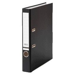Qbasic - Ordner A4 50mm Karton schwarz