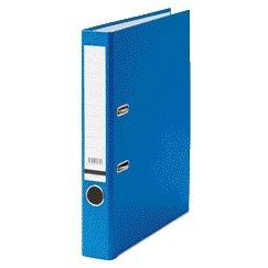 Qbasic - Ordner A4 50mm Karton blau | 25 Stück