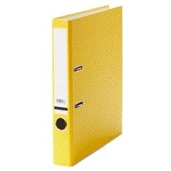 Quantore - Ordner A4 50mm Karton gelb | 25 Stück