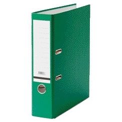 Qbasic - Ordner A4 80mm Karton grün