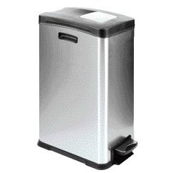 EKO - Treteimer Rejoice 30 Liter mattierter Edelstahl