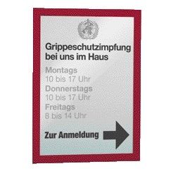 Langlebig - Duraframe 487303 A3 rot 2 Stück