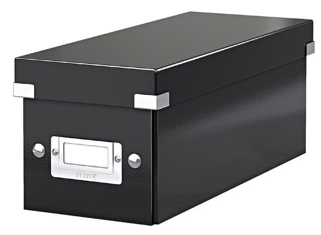 CD -Box Leitz Wow Click & Store 143x136x352 Schwarz