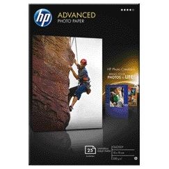 HP - Fotopapier q8691a 10cmx15cm 250gr glänzend