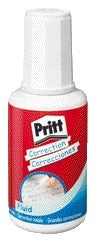 Pritt - Korrekturflüssigkeitsflasche mit Pinsel 20ml | 10 Stück