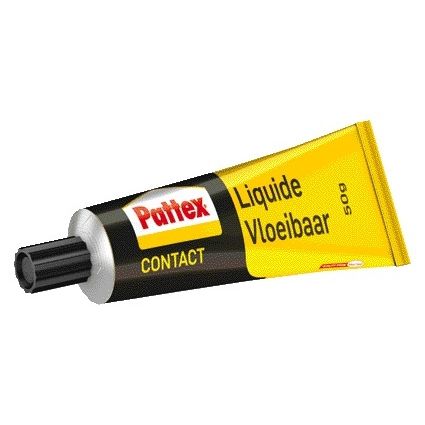 Pattex - Flüssigkleber Tube 50 Gramm im Blister | 12 Stück