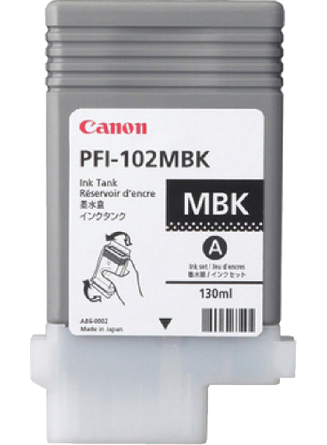 Tintenpatrone Canon PFI-102 Matt Black