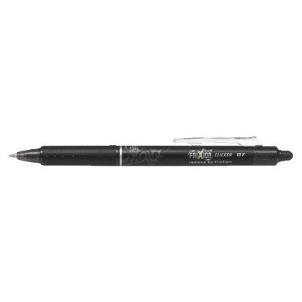 Pilot - Tintenroller friXion clicker medium schwarz