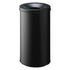 Langlebig - Papierkorb mit Flammensperre 3307-01 rund 60 Liter schwarz