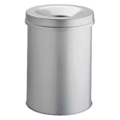 Vepa Bins – Papierkorb mit Flammensperre Vepabins 15 Liter 26 cm grau