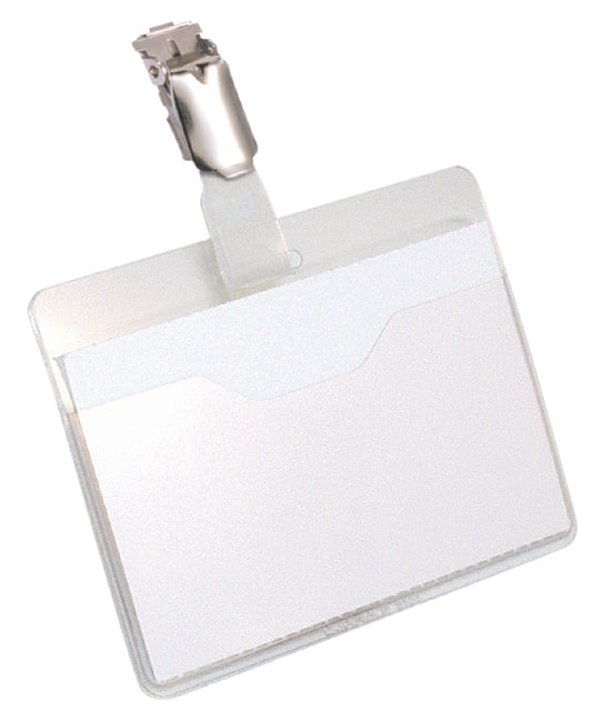Abzeichen Langlebig 8106 mit Clip Liegen OPEN 60x90mm | 25 Stücke