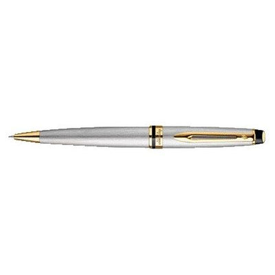 Waterman - Expert Kugelschreiber Edelstahl GT mittel