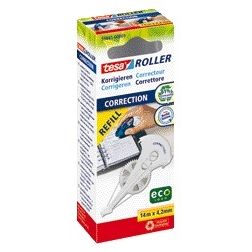 Tesa - Korrekturmine ® ecoLogo® 14mx4,2mm Hängebox