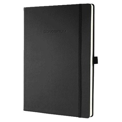 Sigel - Notizbuch Conceptum Pure A4 line schwarz | 5 Stück