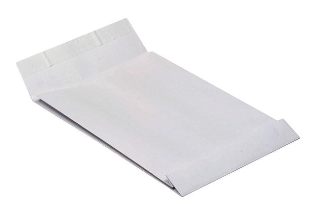 Umschlag Quantore Monsterzak 262x371x38mm Selbst -Klin -Weiß 125 Stücke