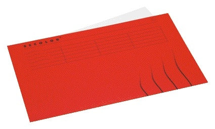 Jalema - Faltmappe Folio aus recyceltem Karton 250gr rd | 25 Stück