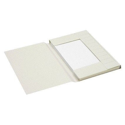 Jalema – Aktenmappe Folio, 3 Klappen, 100 % recycelter Karton, 250 g, Grau