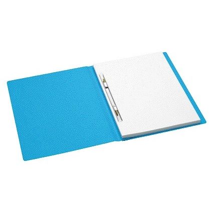 Jalema – Schnellhefter A4, 100 % recycelter Karton, Schieberahmen, 250 g, Blau