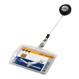 Langlebig – Aufrollmechanismus 8012 54 x 85 mm mit geschlossenem Kartenhalter