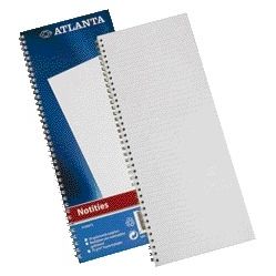 Atlanta von Jalema - Notizbuch Djois einzeln 330x135mm 100 Seiten blau