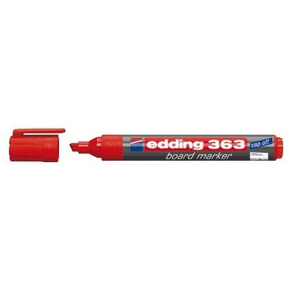Edding - Whiteboardmarker 363 diagonal 1-5mm rot