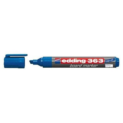 Edding - Whiteboardmarker 363 diagonal 1-5mm blau | 10 Stück