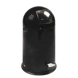 EKO - Abfallbehälter Kickcan 33 Liter mattschwarz