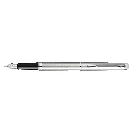 Waterman - Füllfederhalter Hémisphère Edelstahl CT mittel