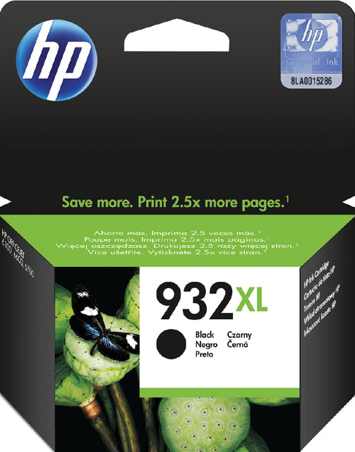 Tintenpatrone HP CN053AE 932XL Black HC