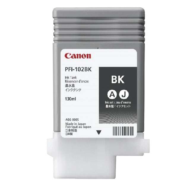 Tintenpatrone Canon PFI-102 Schwarz