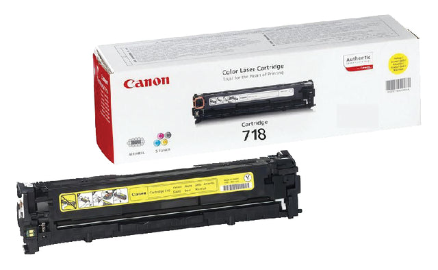 Tonercartridge Canon 718 Gelb