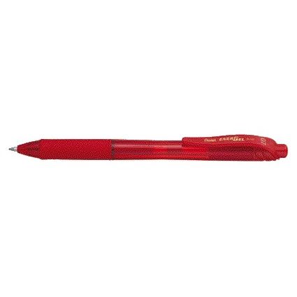 Pentel - Gelschreiber bl107 energel-x m rot