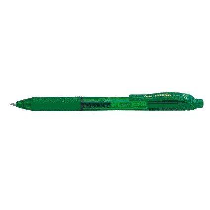 Pentel - Gelschreiber bl107 energel-x m grün | 12 Stück