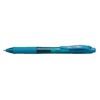 Pentel - Gelschreiber bl107 energel-x m hellblau | 12 Stück
