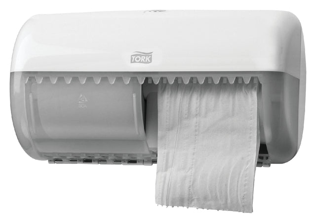 Toilettenpapierspender Tork T4 Höhe Twin Vertical White 557000