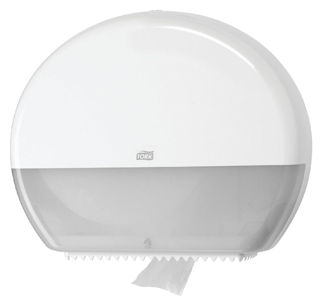 Toiletpapierdispenser tork t1 jumbo wit 554000