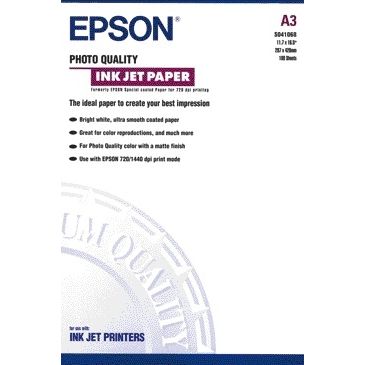 Epson - Inkjet-Papier s041068 A3 104gr