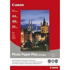 Canon - Inkjet-Papier SG-201 A4 260gr halbglänzend 20 Blatt
