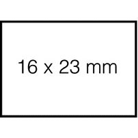 Sato - Preisschild 16x23mm Duo 20 permanent weiß 1500 Stück
