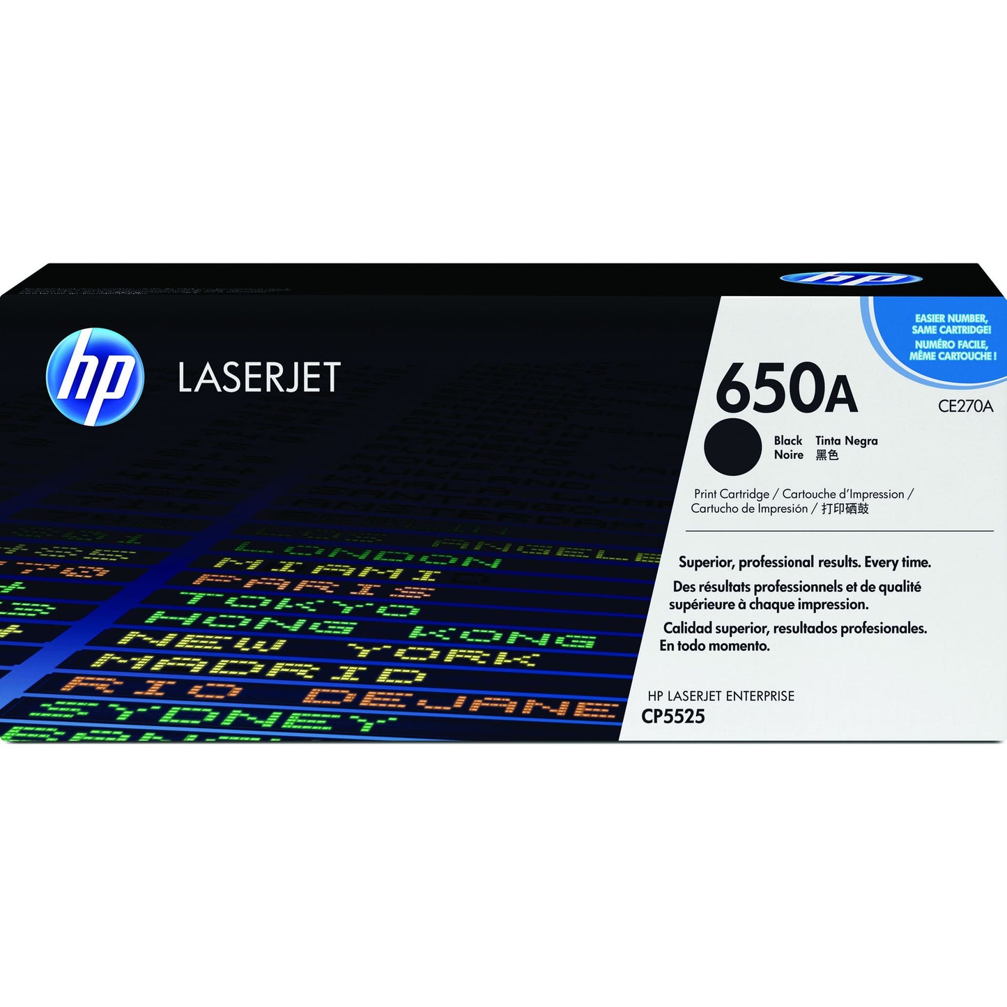 HP - Tonerkartusche ce270a 650a schwarz