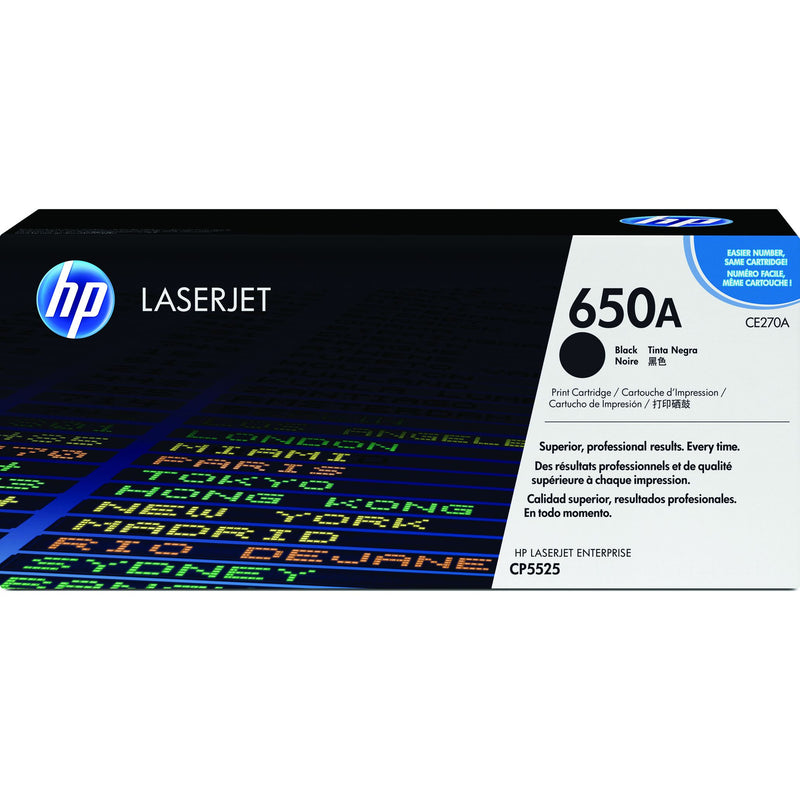 HP - Tonerkartusche ce270a 650a schwarz