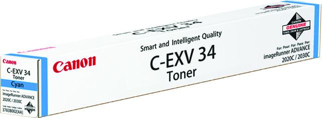 Tonercartridge Canon C-EXV 34 Blau