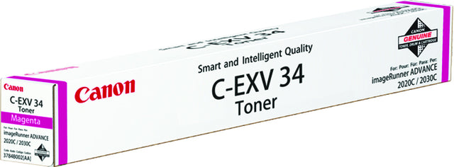 Tonercartridge Canon C-EXV 34 19k Rood