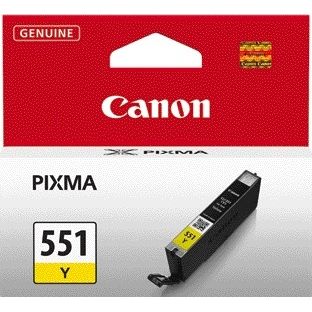 Canon - Tintenpatrone CLI-551 gelb