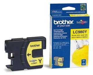 Brother - Tintenpatrone LC-980Y gelb | 5 Stück