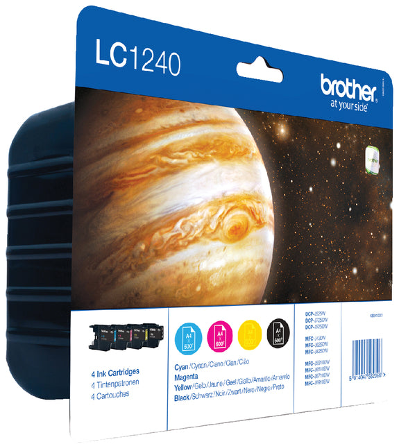 Inkcartridge Bruder LC-1240 Black 3 Farben