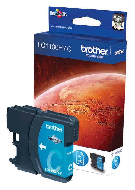 Tintenpatronenbruder LC-1100HYC Blue HC