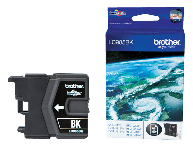 Inkcartridge Bruder LC-985BK Schwarz