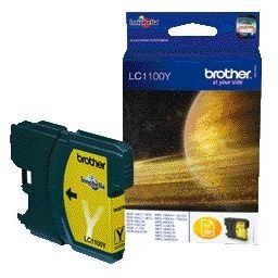 Brother - Tintenpatrone LC-1100Y gelb