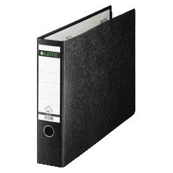 Leitz - Ordner 1073 180° ohne Schlitze und Kantenschutz 77mm Karton.. | 2 Stk